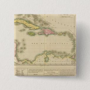 Westindische Inseln 9 Button