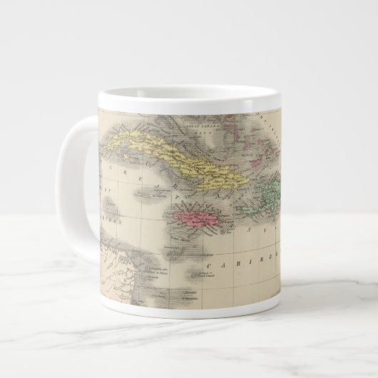 Westindische Inseln 9 Jumbo-Tasse (Vorderseite Links)