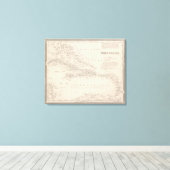 Westindische Inseln 9 Leinwanddruck (Insitu (Holzboden))