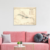 Westindische Inseln Leinwanddruck (Insitu (Wohnzimmer))