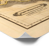 Westindische Inseln Poster (Ecke)