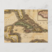 Westindische Inseln Postkarte (Vorderseite)