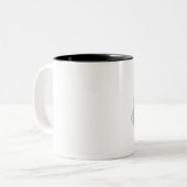 WESTINDISCHES MANATEM ZWEIFARBIGE TASSE (Vorderseite Links)