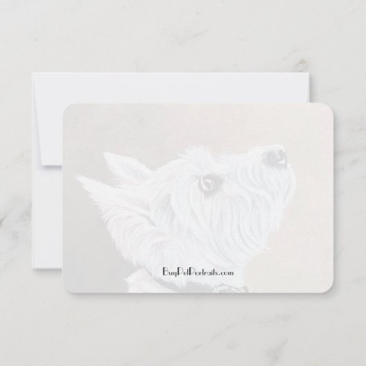 Westioking-Profil B Dankeskarte (Rückseite)