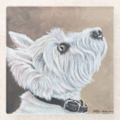 Westioking-Profil B Glasuntersetzer (Vorderseite)