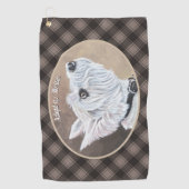 Westioking-Profil B Golfhandtuch (Vorderseite)