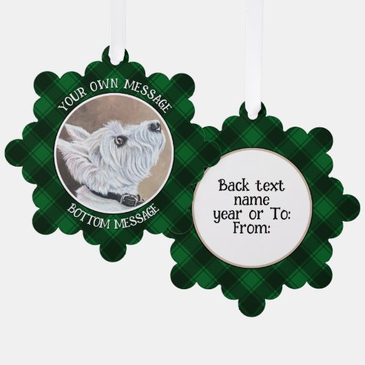 Westioking-Profil B Ornament Karte (Vorderseite/Rückseite)