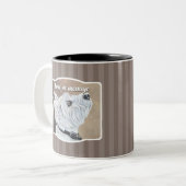 Westioking-Profil B Zweifarbige Tasse (Vorderseite Links)