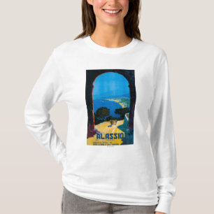 Westitaliener-Riviera-Reise-Plakat T-Shirt