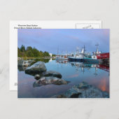 Westivew-Hafen Postkarte (Vorne/Hinten)