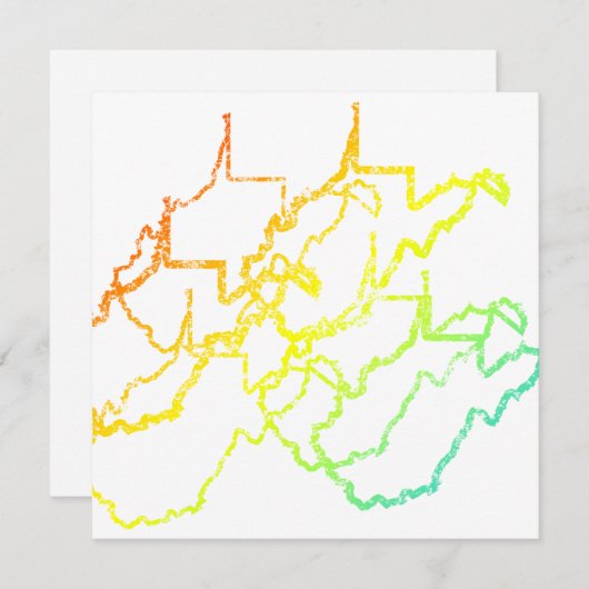 Westjordanland Einladung (Vorne/Hinten)