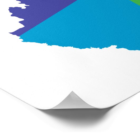 Westjordanland Poster (Ecke)