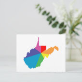 Westjordanland Postkarte (Stehend Vorderseite)