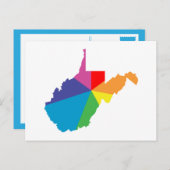 Westjordanland Postkarte (Vorne/Hinten)