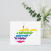 Westjordanland Postkarte (Stehend Vorderseite)