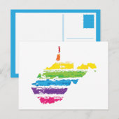 Westjordanland Postkarte (Vorne/Hinten)