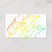 Westjordanland Visitenkarte (Vorderseite)