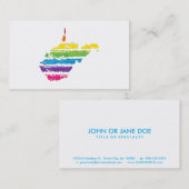 Westjordanland Visitenkarte (Vorne/Hinten)