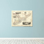 Westkanada Leinwanddruck (Insitu (Holzboden))