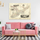 Westkanada Leinwanddruck (Insitu (Wohnzimmer))