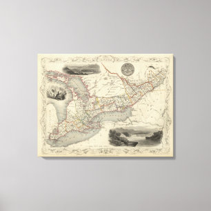 Westkanada Leinwanddruck