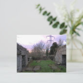 Westkirk Ruins: Schwarzer Kirk von Outlander Postkarte (Stehend Vorderseite)