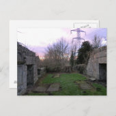 Westkirk Ruins: Schwarzer Kirk von Outlander Postkarte (Vorne/Hinten)