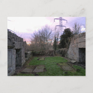Westkirk Ruins: Schwarzer Kirk von Outlander Postkarte