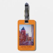 Westkönig St und zentraler Markt-Gepäck schürzt Gepäckanhänger (Rückseite vertikal)