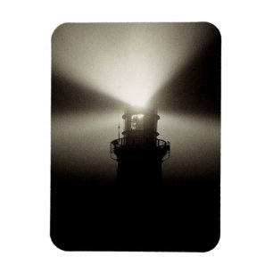 Westkorken Irland Seenebel Galleyhead Leuchtturm-  Magnet