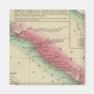 Westküste Afrikas, aus Sierra Leone Magnet