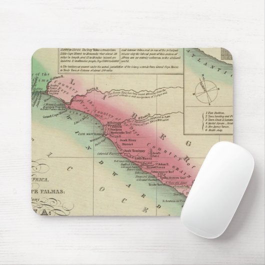 Westküste Afrikas, aus Sierra Leone Mousepad (Mit Mouse)