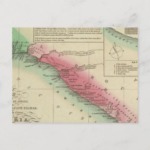 Westküste Afrikas, aus Sierra Leone Postkarte