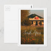 Westküste Aurora Südafrika Wilde Blume Postkarte (Vorne/Hinten)