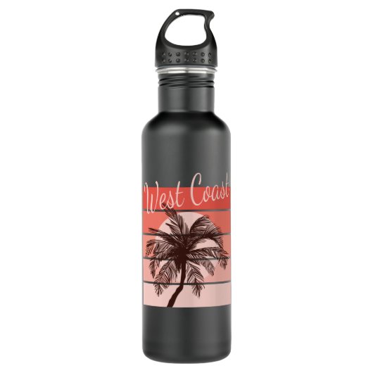 Westküste Edelstahlflasche (Vorderseite)