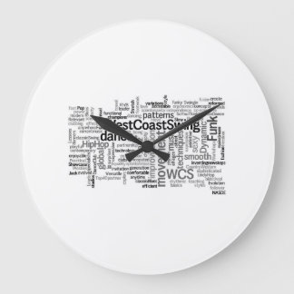 Westküste Große Wanduhr