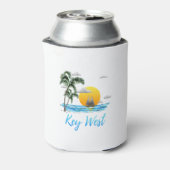 Westküste-Key-Segeln Sunset Dosenkühler (Kanne Rückseite)