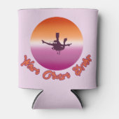 Westküste Lesbischer Taucher Dosenkühler (Vorderseite)