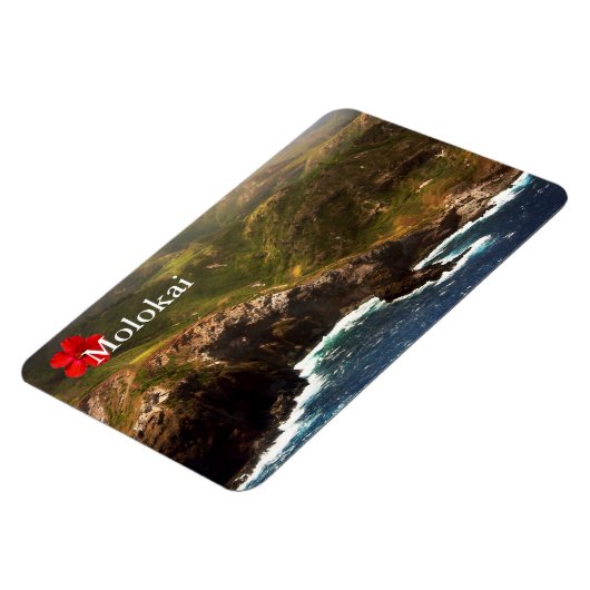 Westküste Molokais Magnet (Linke Seite)