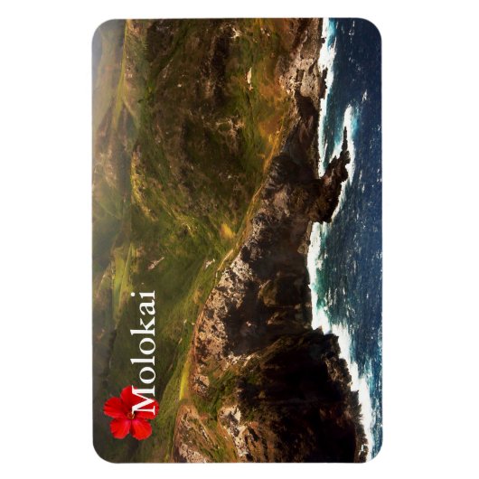 Westküste Molokais Magnet (Vertikal)