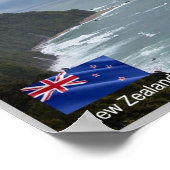 Westküste - Ritterpunkt - Neuseeland - Poster (Ecke)