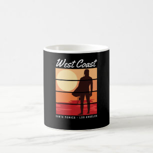 Westküste Santa Monica Kaffeetasse
