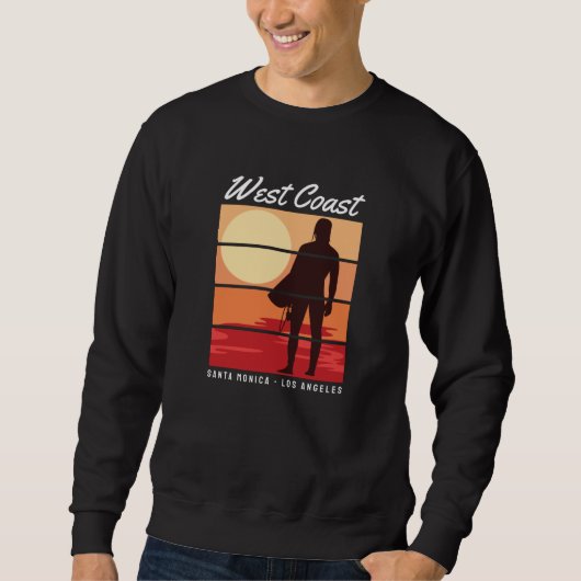 Westküste Santa Monica Sweatshirt (Vorderseite)