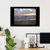 Westküste Sunset Poster (Heimbüro)