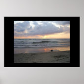 Westküste Sunset Poster (Vorne)