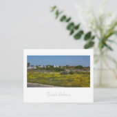 Westküste Wilde Blume Südafrika SA Postkarte (Stehend Vorderseite)