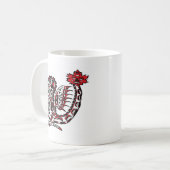 Westküsten-Drache Kaffeetasse (Vorderseite Links)
