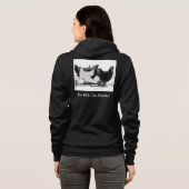 Westküsten-Jersey Giants Hoodie (Schwarz voll)