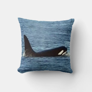 Westküsten-Schwertwal "Aquarius" Orca-Kissen Kissen