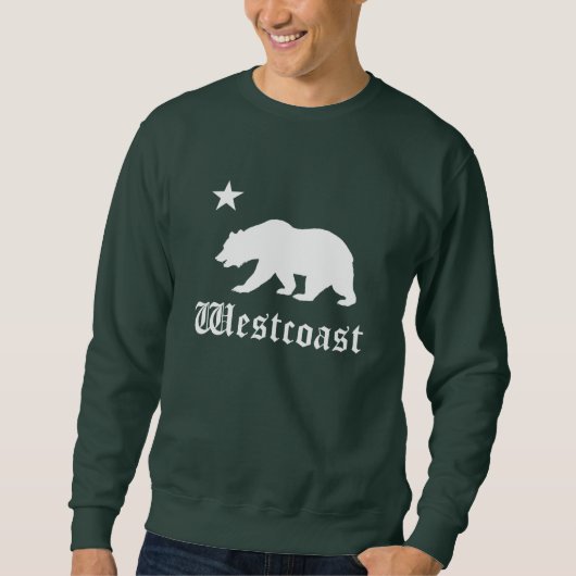 Westküstenbär Sweatshirt (Vorderseite)